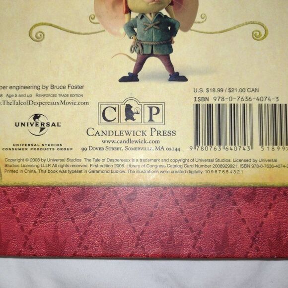 The Tale of Despereaux The Deluxe Movie Storybook - Picture 5 of 5